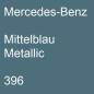 Preview: Mercedes-Benz, Mittelblau Metallic, 396.